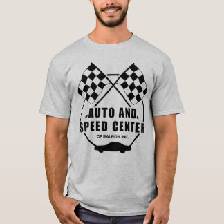 Automatiskn och rusar centrerar T-tröja T Shirt