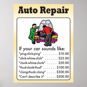 Automatiskn reparerar affischen poster