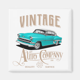 Automatiskt företag för vintage magnet