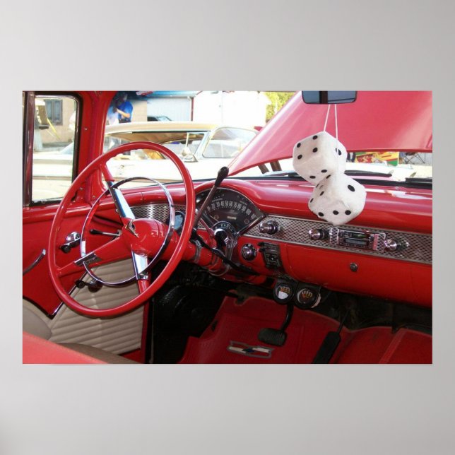 Automatiskt foto av typen Dangling Dice Classic Poster (Framsidan)