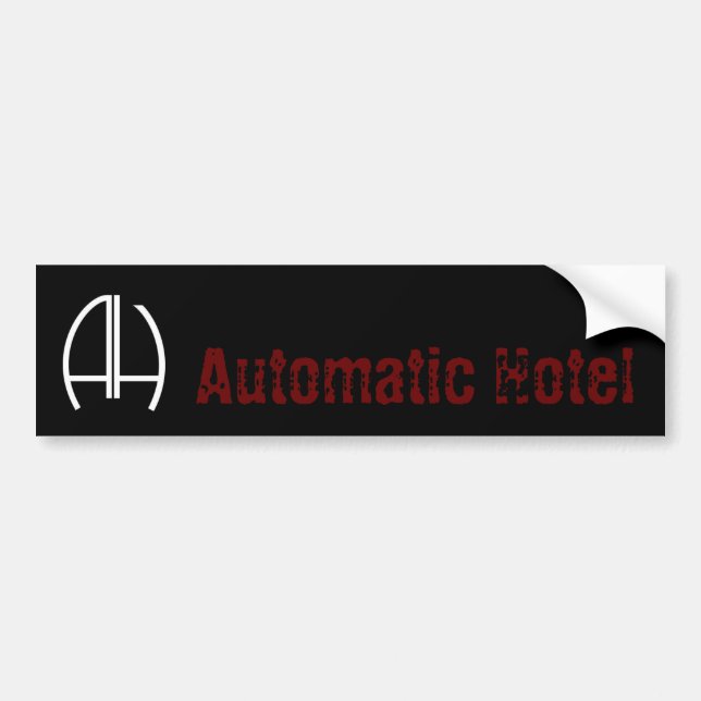 Automatiskt hotell bildekal (Framsidan)