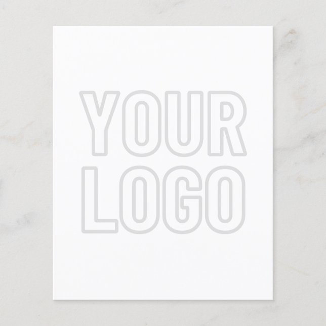 Automatiskt ljusare Logotyp för bakgrund Flygblad (Framsidan)