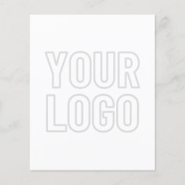 Automatiskt ljusare Logotyp för bakgrund Flygblad