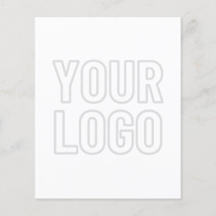 Automatiskt ljusare Logotyp för bakgrund Flygblad