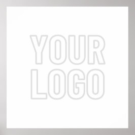 Automatiskt ljusare Logotyp för bakgrund Poster