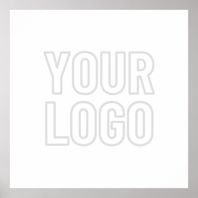 Automatiskt ljusare Logotyp för bakgrund Poster (Framsidan)