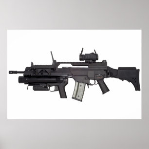 Automatiskt vapen G36 Poster
