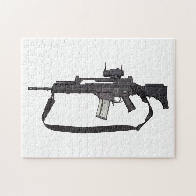 Automatiskt vapen G36 Pussel (Horisontell)