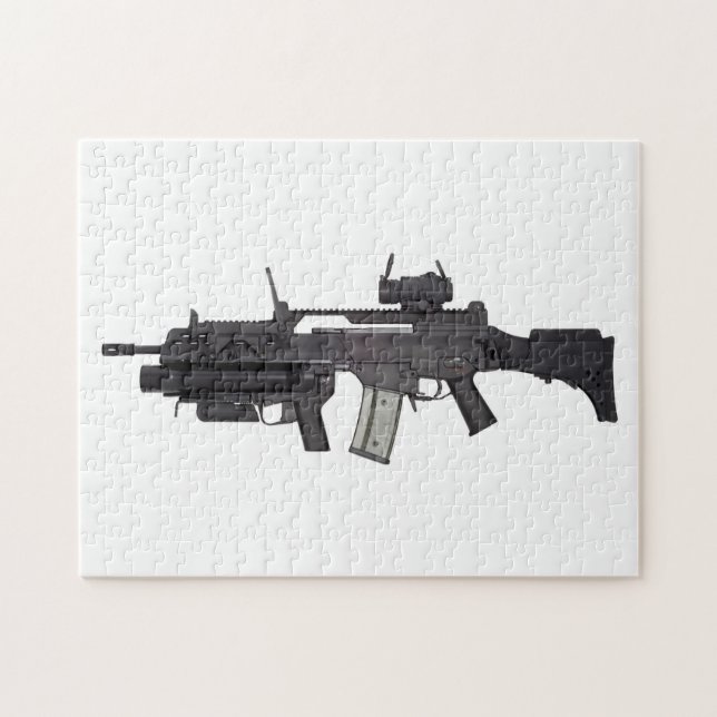 Automatiskt vapen G36 Pussel (Horisontell)