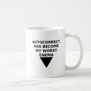 Automatkorrigerad rolig fendelmugg kaffemugg
