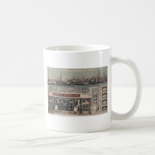 Automatrestauranghornen & Hardart Time kvadrerar Kaffemugg