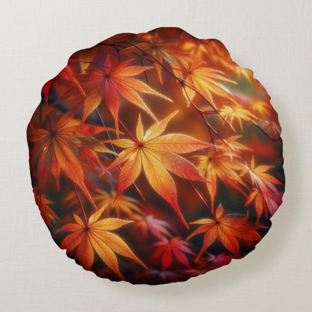 Automne Rund Kudde (Baksidan)