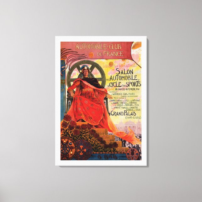 Automobile Klubb de Frankrike Canvastryck (Framsida)