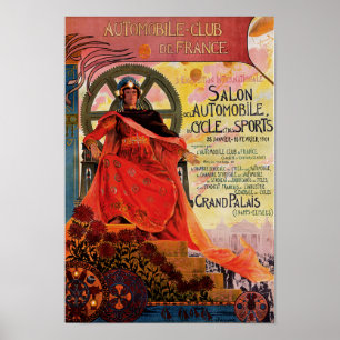 Automobile Klubb de Frankrike Poster