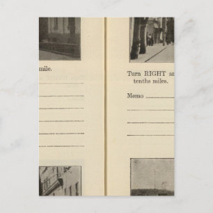 Automobilvägar, NY Vykort