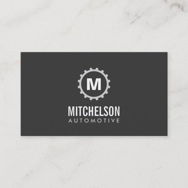 Automotiv växel - första automatiska reparation 2, visitkort (Framsida)