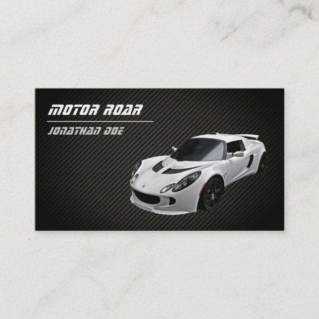 Automotive Affärskort Visitkort (Framsida)