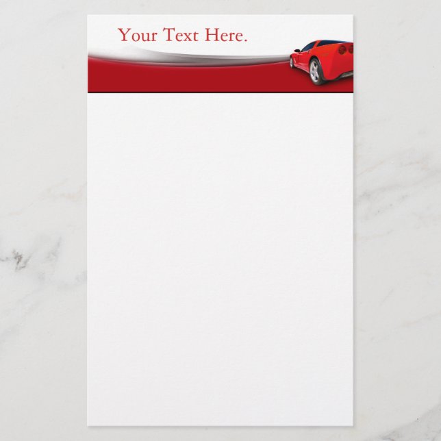 Automotive Brevpapper (Framsida)