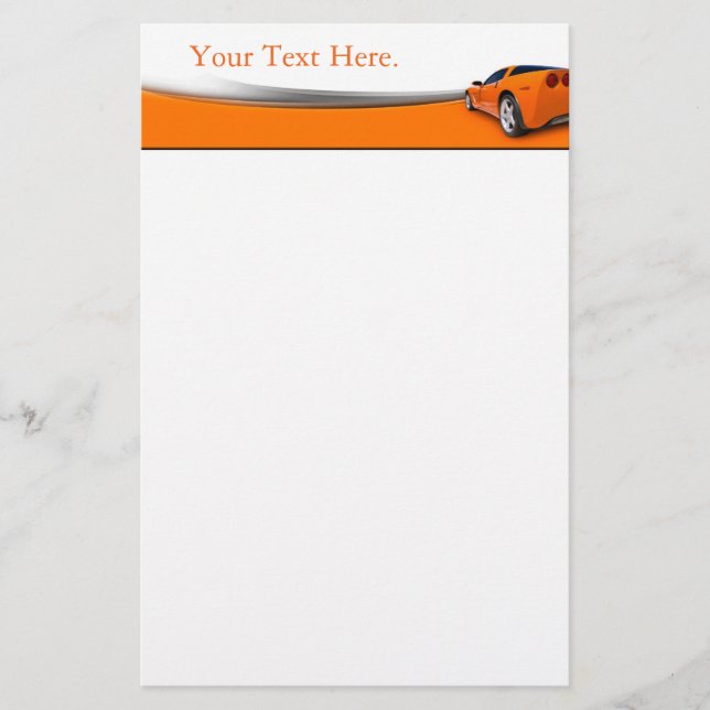 Automotive Brevpapper (Framsida)