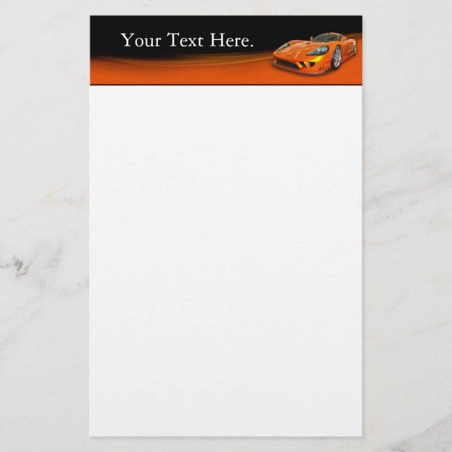 Automotive Brevpapper (Framsida)