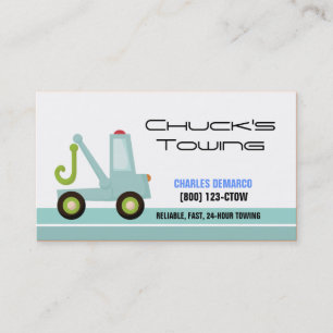 Automotive Business Card-mall för Lastbil Visitkort