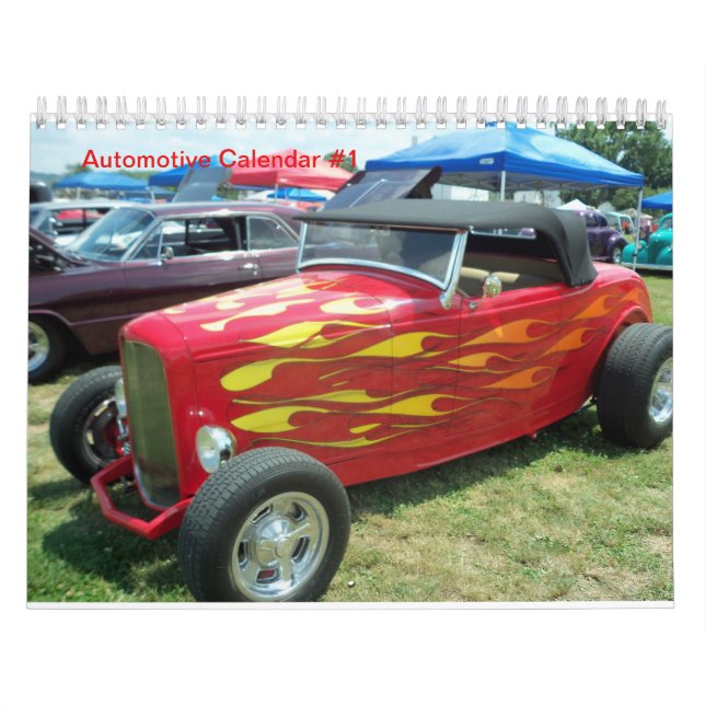 Automotive Calendar #1 Kalender (Omslag)