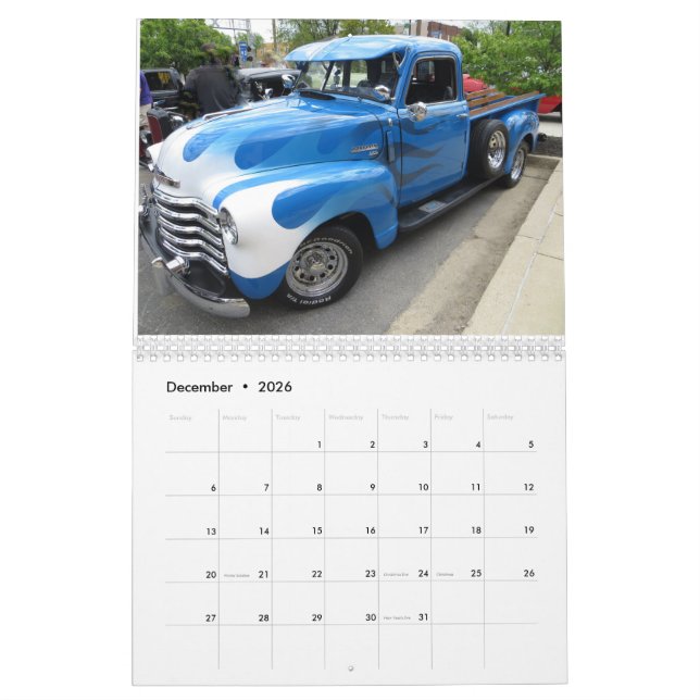 Automotive Calendar 2019 Kalender (Dec 2026)