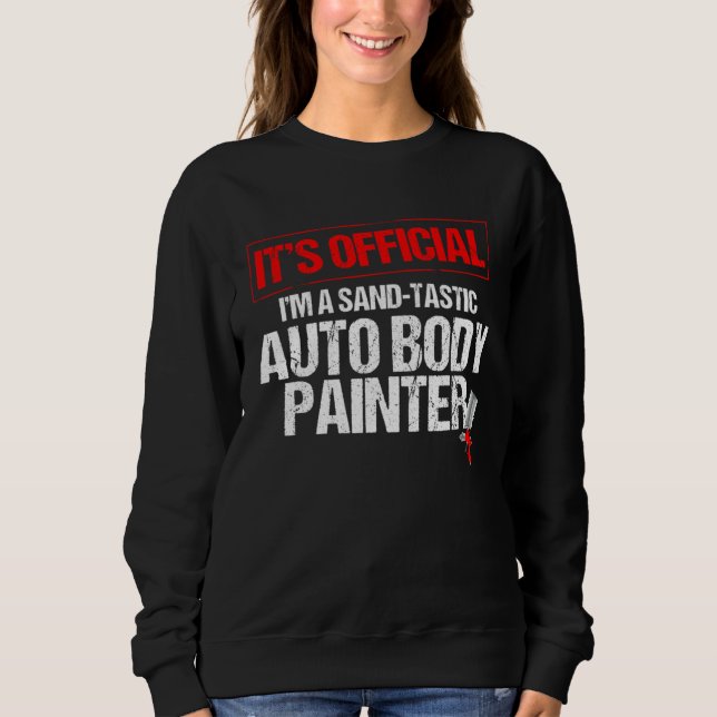 Automotive Car Painter Quote for Car Detailer T Shirt (Framsida)