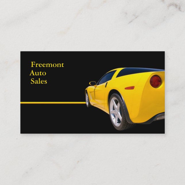 Automotive Dealert Visitkort (Framsida)