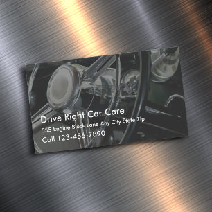 Automotive Magnetiska Visitkort