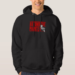 Automotive Painter Paint Spray Maskin Automotive Hoodie