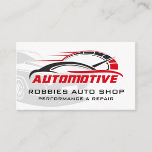 Automotive   Reparation av bilar och reservdelar   Visitkort