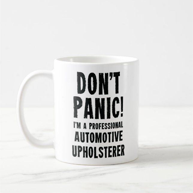 Automotive Upholsterer Kaffemugg (Vänster)