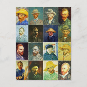 Autoportraits Vincent Van Gogh Vykort