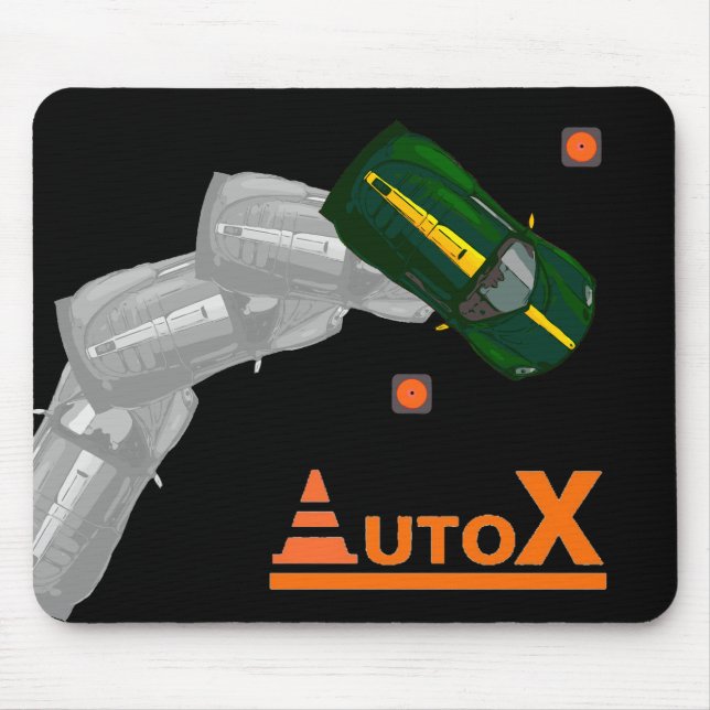 AUTOX-Grönt Musmatta (Framsidan)