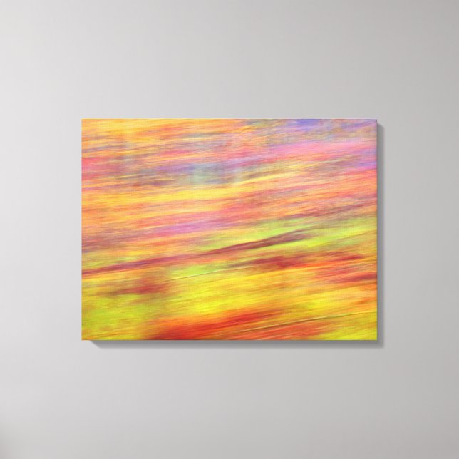 Autumn Abstract Canvas Print (Framsida)
