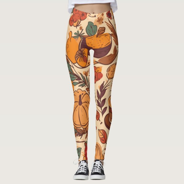 Autumn Abundance Leggings (Framsida)