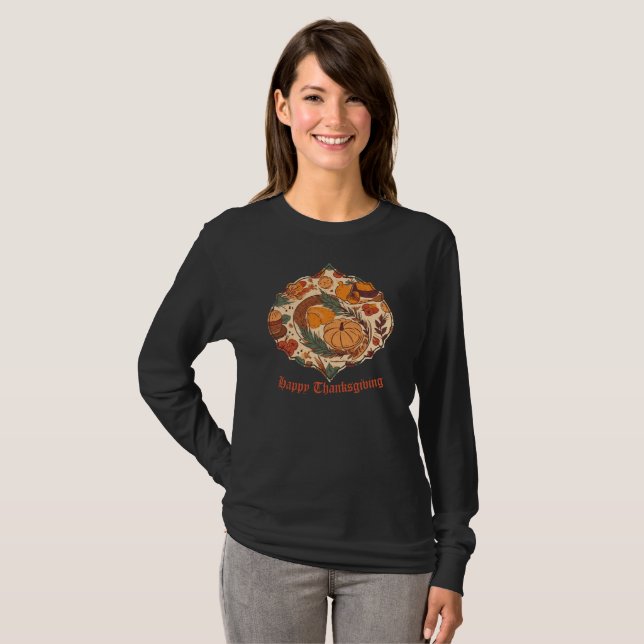 Autumn Abundance T Shirt (Hel framsida)