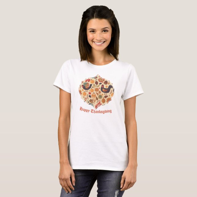 Autumn Abundance T Shirt (Hel framsida)