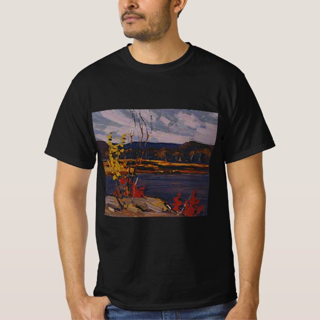 Autumn Algonquin Park (1916) Artwork by Tom Thomso T Shirt (Framsida)