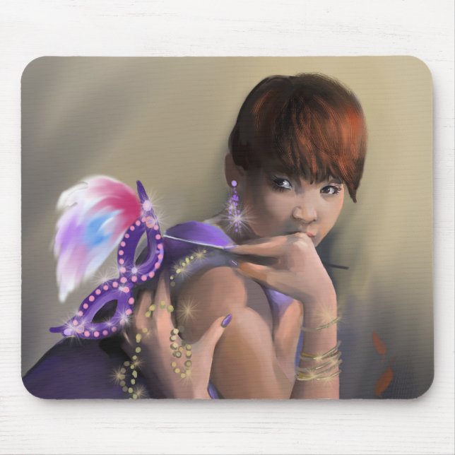 Autumn Allure Mousepad Musmatta (Framsidan)