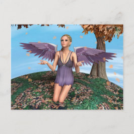 Autumn Angel Vykort