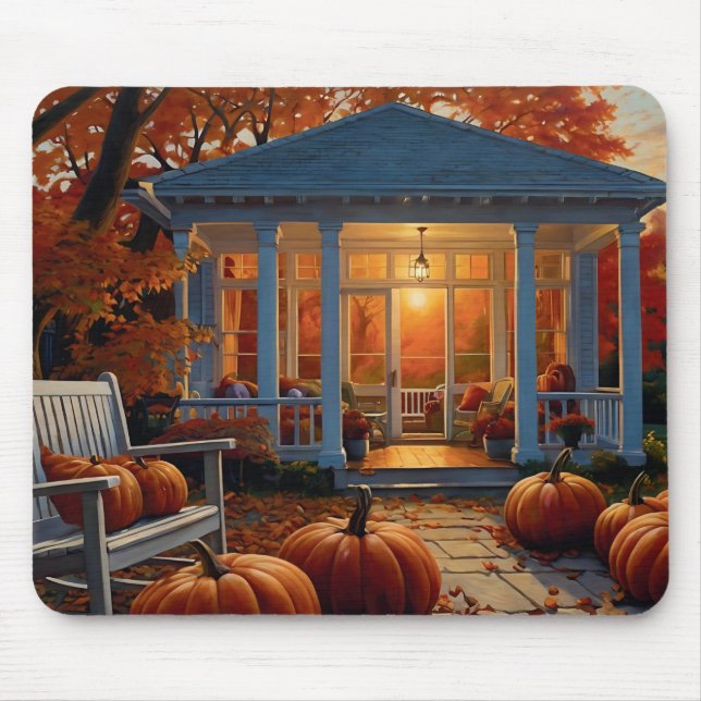 Autumn Backyard Musmatta (Framsidan)