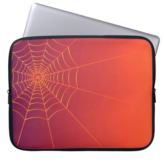 Autumn-bakgrundskorrigering Laptop Fodral (Framsidan)