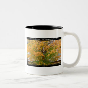Autumn Beauty Hett Vår, Arkansas Apparel Gifts Två-Tonad Mugg