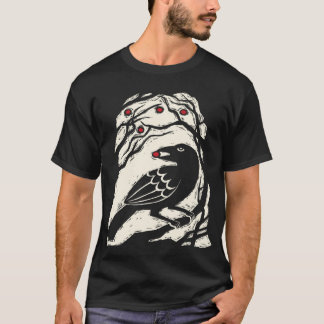 Autumn Berries Bird Print Essential T Shirt