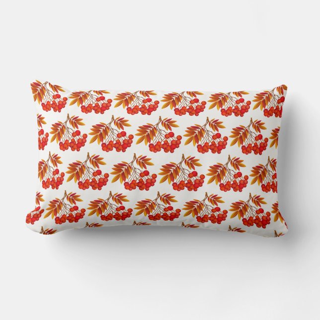 Autumn Berries Pillow Lumbarkudde (Framsida)