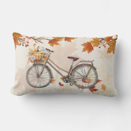 Autumn Bike Ride Dekorativ kudde