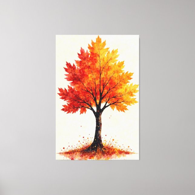 Autumn Blaze Canvastryck (Framsida)