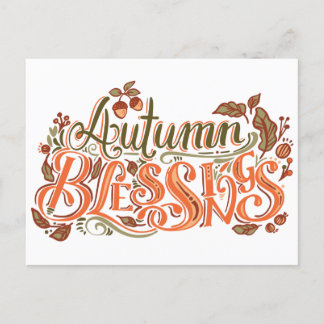 AUTUMN BLESSINGS VYKORT